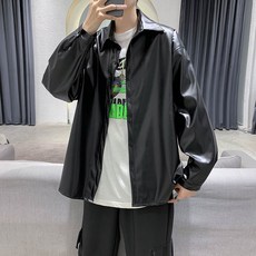 남성가죽코트