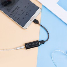 샨링 Shanling UA1 Plus 플러스 USB 휴대용 DAC AMP 이어폰 디코딩, 블랙 - 샨링ua2