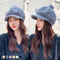 뽀글이방울모자