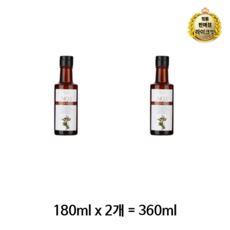 앤오일 저온압착 들기름, 360ml, 3개