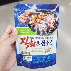 풀무원 직화짜장소스 180G x 5개 보냉백포장, 아이스보냉백포장