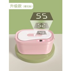 물티슈 보습 워머 기계, 1개, 고급 LCD 핑크