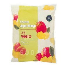 맥그로우앤마리 냉동 애플망고 청크 1kg / 페루산, 2팩