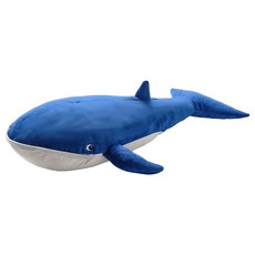 이케아 신제품 대형 봉제인형 바다 해양 우영우 돌고래 크리스마스 선물 블로빙아드, 파란고래805.221.14