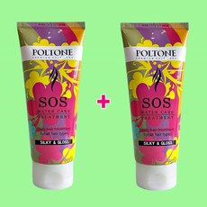 헹구지않는 씻지않는 노워시 바르는트리트먼트 PPT원액 폴톤sos 단백질트리트먼트 200ml, 2개