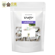 숲으로 라벤더 삼각티백 25티백 라벤더차, 1g, 25개입, 1개, 1g