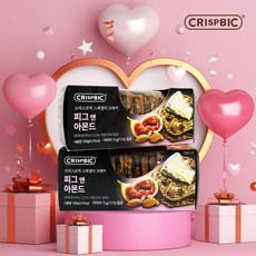 크리스프빅 스페셜티 크래커 피그&아몬드, 100g, 2개