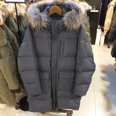 버커루 남여공용 오리털롱패딩 B184DW400P