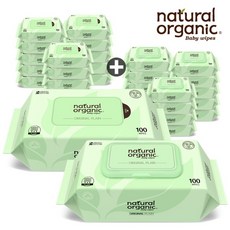네츄럴오가닉오리지널플레인물티슈스마트캡형