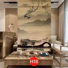 롤스크린대나무발