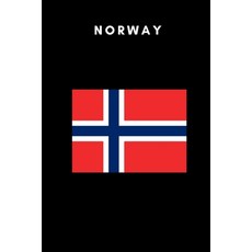 (영문도서) Norway: Country Flag A5 Notebook to write in with 120 pages Paperback, Independently Published