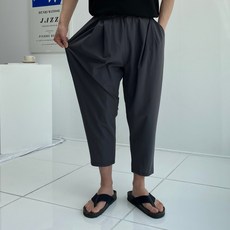 [  ] 2장묶음 남녀공용 여름 아이스 쿨 테이퍼드핏 와이드 밴딩 팬츠 리뷰후기