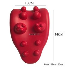 자궁 경부 척추 마사지 보드 중괄호 뒤로 스트레칭 장치 마사지 보드 뒤로 견인 스트레이트 척추 뒤로 긴장 건강 관리, 02 Neck Massager