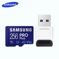 SAMSUNG PRO Plus Micro SD 64GB SD/TF 카드 256gb 128gb 플래시 마이크로 512GB U3 4K V30 메모리 휴대폰용 리더기