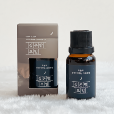 딥슬로 깊은밤오일 숙면 아로마 라벤더 일랑일랑 유칼립투스, 1개, 15ml