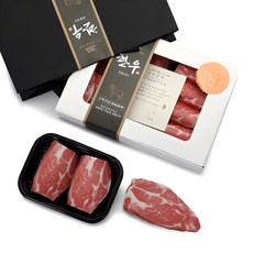 인디케이 투뿔 한우맛집 용돈선물 + 쇼핑백 세트, 혼합색상, 1세트