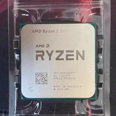 AMD R5 5600 3.5 GHz 헥사 코어 프로세서 소켓 65W CPU Ryzen, 한개옵션0 - amd라이젠5600