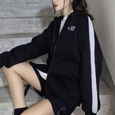 엘레스 여성점퍼 루즈핏 자체제작 기모점퍼 점퍼루 점퍼