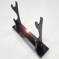 한일도검 가검-2단 스탠드 검정 좌대