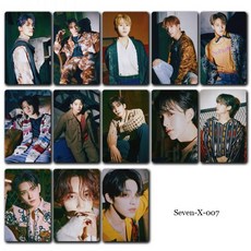 포카 앨범 캐럿반 헹가래 승관 CARAT 아타카 시즌그리팅 디아이콘 정한 굿즈, Seven-X-007, 카드 13장