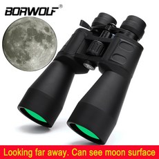 Borwolf 10-380x100 고배율 장거리 줌 10-60 배 사냥 망원경 쌍안경 hd professiona zoom