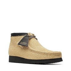 남성화 클락스 왈라비 부츠 - Maple/블랙 스웨이드