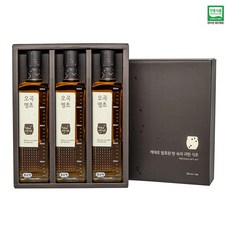 초산정 오곡명초 520ml 3입 선물세트 / 현미식초 자연발효 마시는식초, 1개, 1.5L