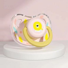 딩동펫 강아지 베이비 쪽쪽이 치발기, 핑크, 1개
