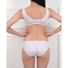 국산 주니어 여 세트 1단계 브라-70 75 80호 팬티-FREE(90) 초등학생 저학년