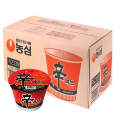 [B.cuz] 사나이 울리는 농심 신라면! 농심 신라면 큰사발면 114g x 10+6입, 16개입