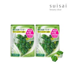 수이사이 뷰티 클리어 파우더 워시 N 말차티라떼향 32개입 X 2개, 2개, 12.8g
