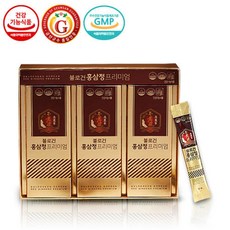 불로건 홍삼정프리미엄10ml x30포 x 2박스 총 60포 홍삼정스틱, 홍삼정프리미엄10mlx 30포 x 2개 총 60포, 2개