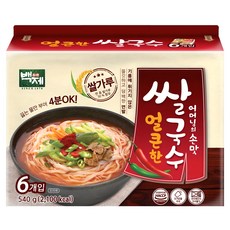 백제 얼큰한맛 쌀국수, 90g, 6개 90g, 6개