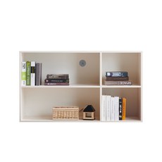 2단 1260 오픈수납장 / 주방 다용도장 오픈장 낮은책장 침실 거실수납장 책수납장, 단품, 단품