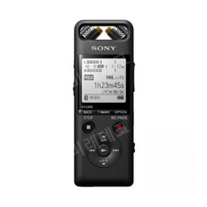 Sony PCM-A10 레코더 Bluetooth 전문 고화질 소음 감소 회의 학습 SLR 녹음, 16GB, PCM-A10 블랙