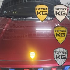 쌍용 KG 로고 엠블럼 프런트 리어 사이드
