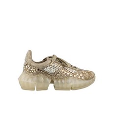 지미추 20FW 여성 스니커즈 DIAMOND FXIH GOLD MIX
