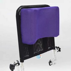 휠체어쿠션 목받침 머리지지대 경추 받침대, 1개, 보라색 등받이 40-50cm