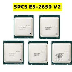 제온 E5-2650v2 E5 2650 v2 2.6GHz 8 코어 16 스레드 CPU 프로세서 20M 95W LGA 2011 E5 2650v2
