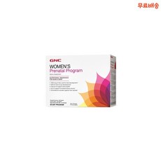 GNC 지엔씨 우먼스 임산부 프리네탈 프로그램 30일, 30팩, 1개