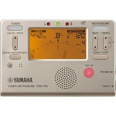 Yamaha TDM-700G 튜너 메트로놈 골드 이중 기능 사운드백 일상 연습 야마하 튜너