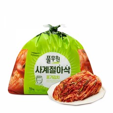 풀무원 김치 사계절 아삭 포기김치 10kg 1개