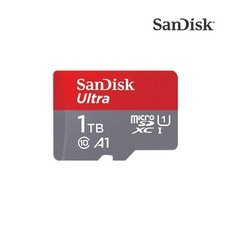 SanDisk Ultra MicroSDXC 메모리 카드 1TB/SDSQUAC-1T00-GN6MN/UHS-I(U1)/마이크로SD(TF)/최대 읽기속도 150MB/s Class10, 1개
