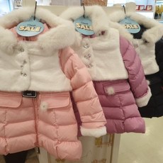 치크-NC신구로점 치크-NC신구로점## 여아 후드 부들부들 퍼조끼 패딩**
