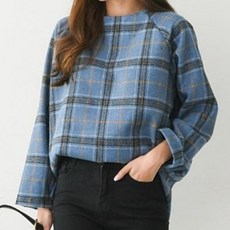 인데일리 봄코디 세트 감각 여성 6만원대 선물 소프트울체크블라우스 빅사이즈 E-1739629