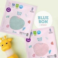 블루본 아이노우 미니 썸머라인 초소형 컬러 마스크 새부리형 10매, 핑크