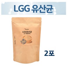 LGG유산균 신바이오틱스 프로바이오틱스 프리바이오틱스 포스트바이오스틱 프락토올리고당 엘지지유산균 3세대 락토바실러스 람노서스 유산균 분말 가루 제품 대용량 추천 프랑스산, 1세트, 150g 2포