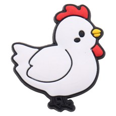 돼지 말 닭 코끼리 달팽이 게 불꽃 새 PVC 신발 참 팔찌 구멍 신발 장식 액세서리 1 개, 01 CHINA, 20 green, 1개