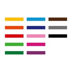 분류용띠라벨-5(PVC필름)[2.8x0.5]/포스비브테크, 연분홍
