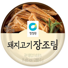 대상 청정원 돼지고기 장조림, 95g, 10개